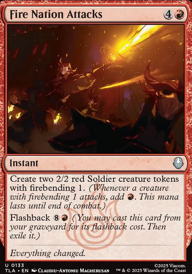 Fire Nation Attacks [ #0133 ] (TLA-U)