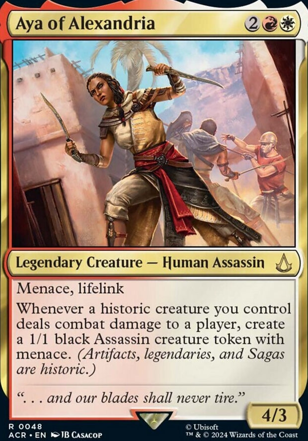 Aya of Alexandria [#0048] (ACR-R-FOIL)