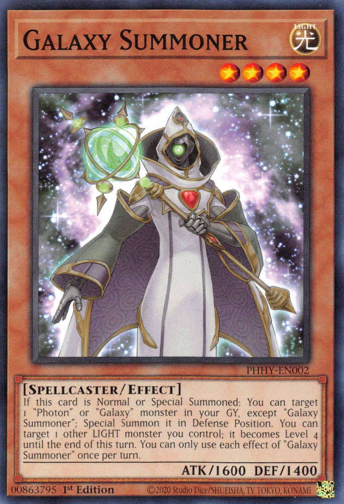 Galaxy Summoner (PHHY-EN002) Common - Near Mint 1st Edition