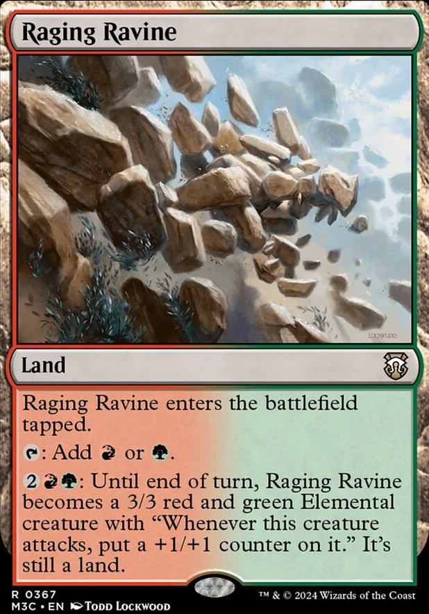 Raging Ravine [#0367 Ripple Foil] (M3C-R)
