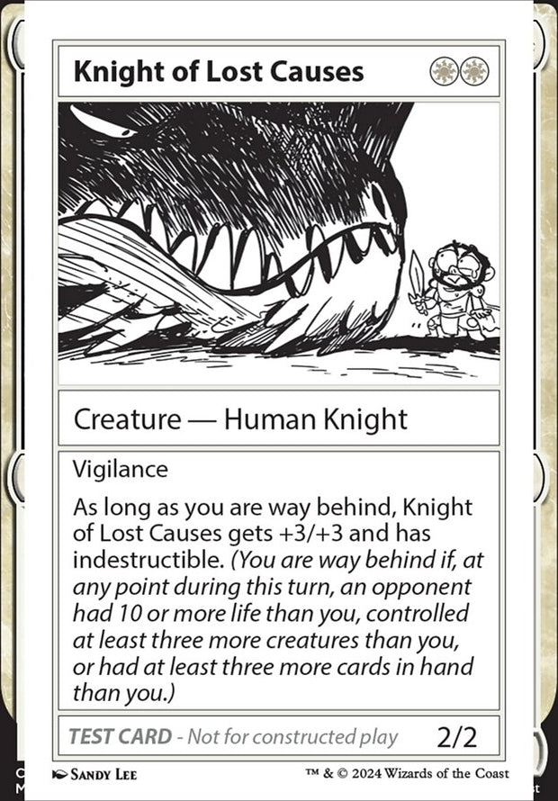 Knight of Lost Causes [