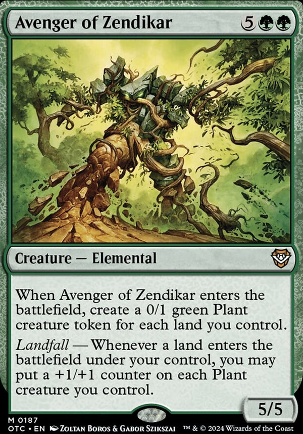 Avenger of Zendikar [#0187] (OTC-M)