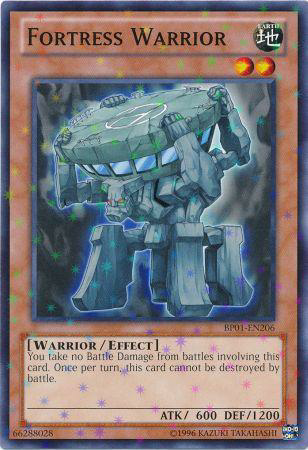 Fortress Warrior (Starfoil) (BP01-EN206) Starfoil Rare - Near Mint Unlimited