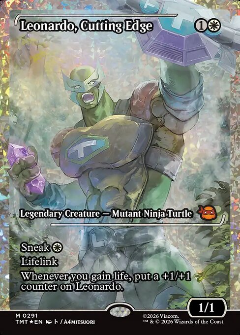 Leonardo, Cutting Edge [ #0291 Fracture Foil Japan Showcase ] (TMT-M)