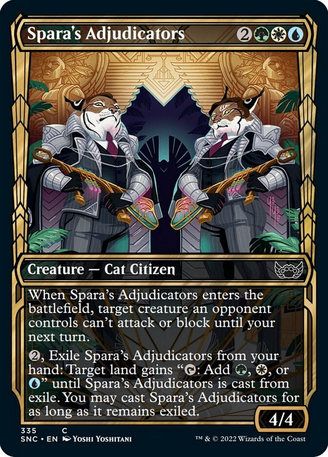 Spara's Adjudicators [ #335 Golden Age Showcase ] (SNC-C)