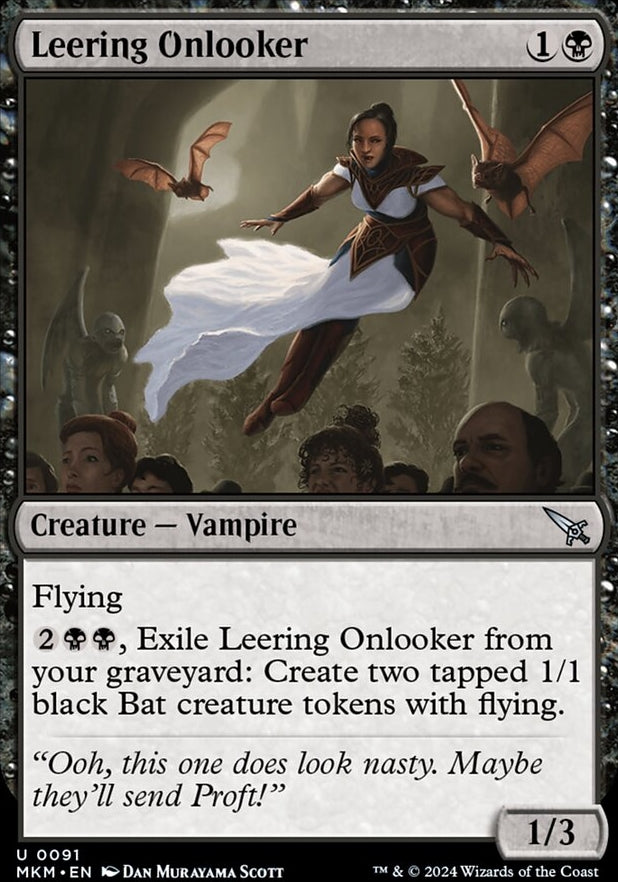 Leering Onlooker [#0091] (MKM-U)