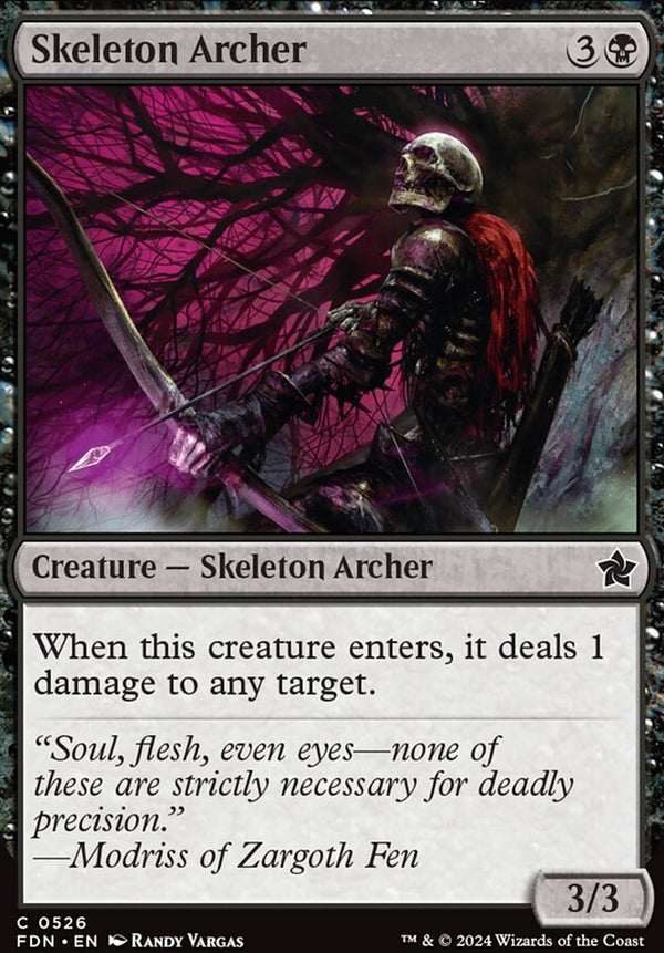 Skeleton Archer [#0526 Beginner Box] (FDN-C)