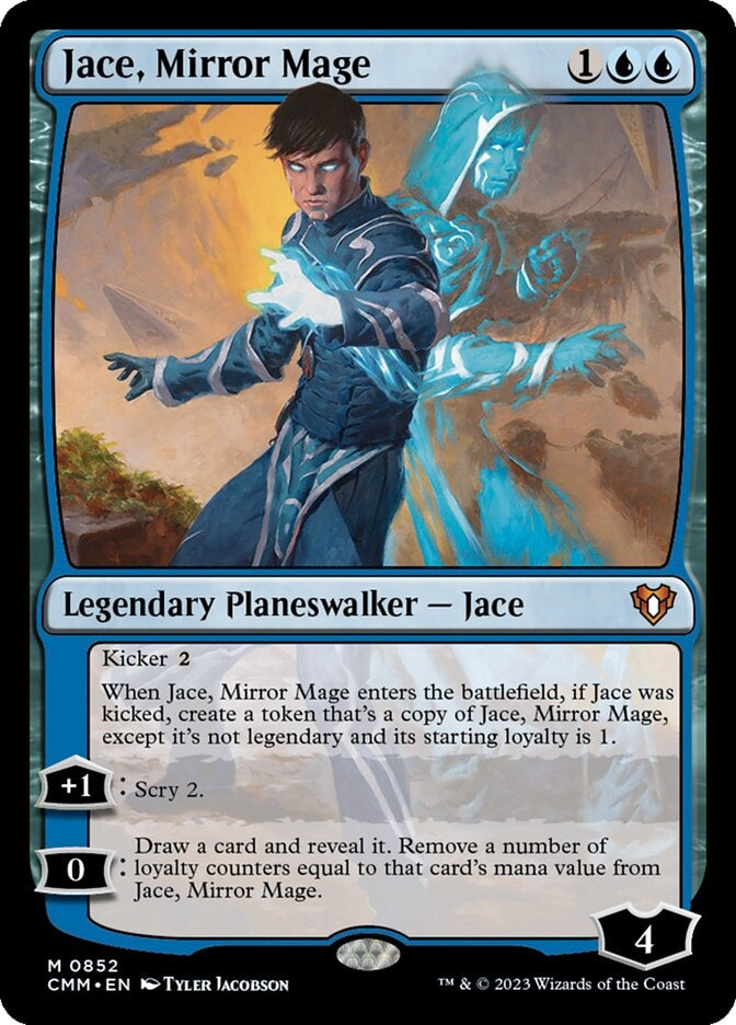Jace, Mirror Mage [#0852 Reprints] (CMM-M)