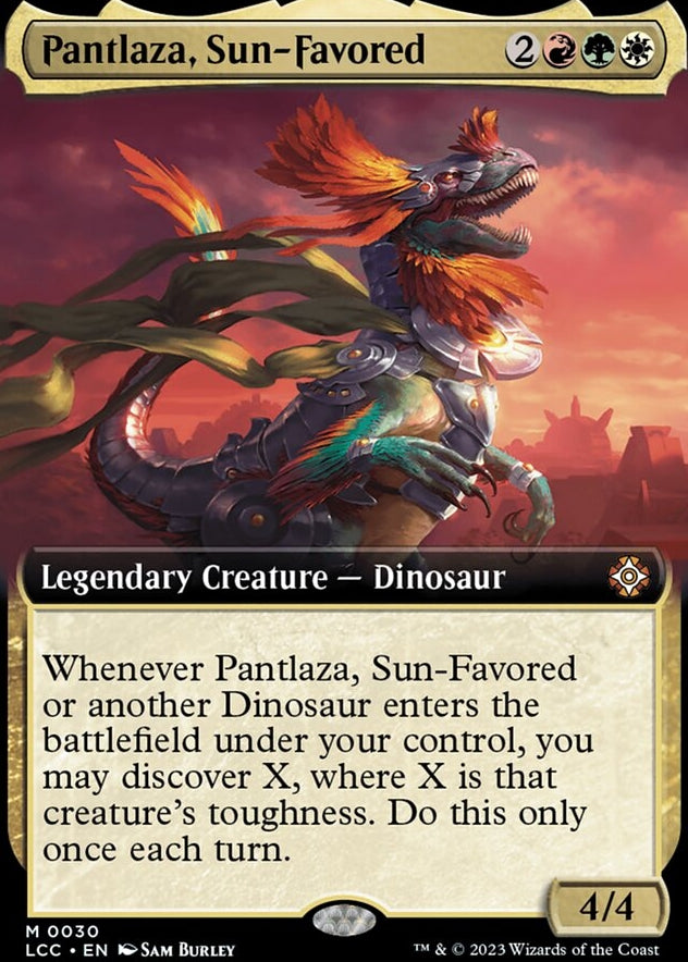 Pantlaza, Sun-Favored [#0030 Extended Art] (LCC-M)