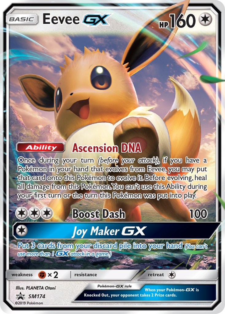 Eevee GX - SM174 (SM:PR) Promo - Near Mint Holofoil