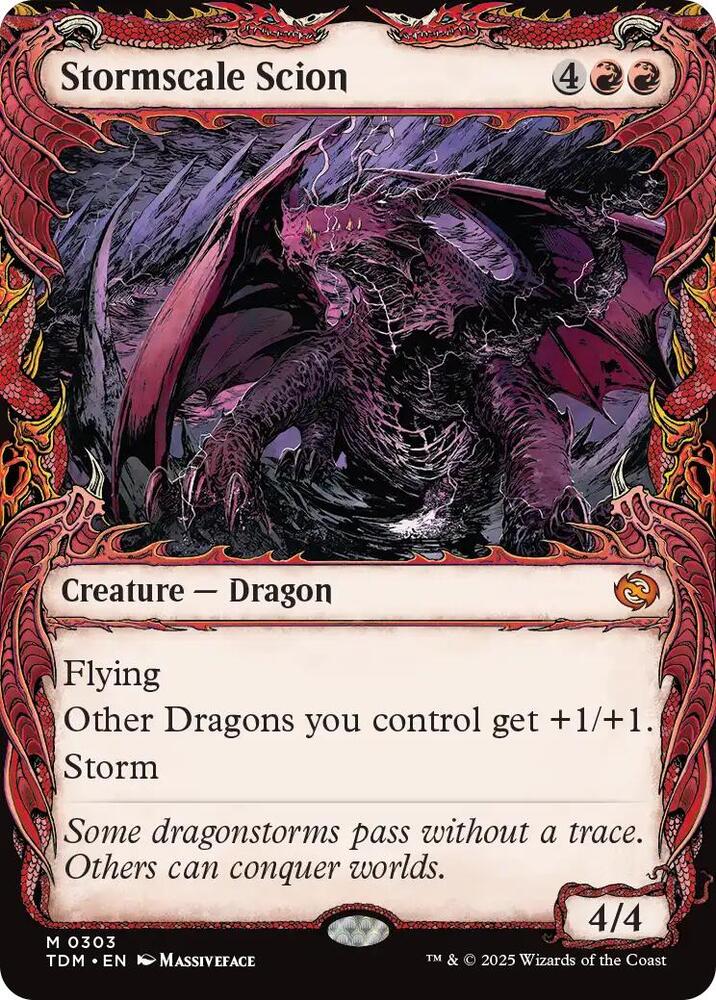 Stormscale Scion [ #0303 Draconic Showcase ] (TDM-M)