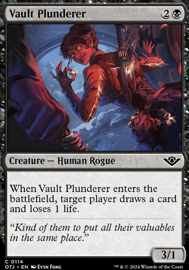 Vault Plunderer [#0114] (OTJ-C-FOIL)