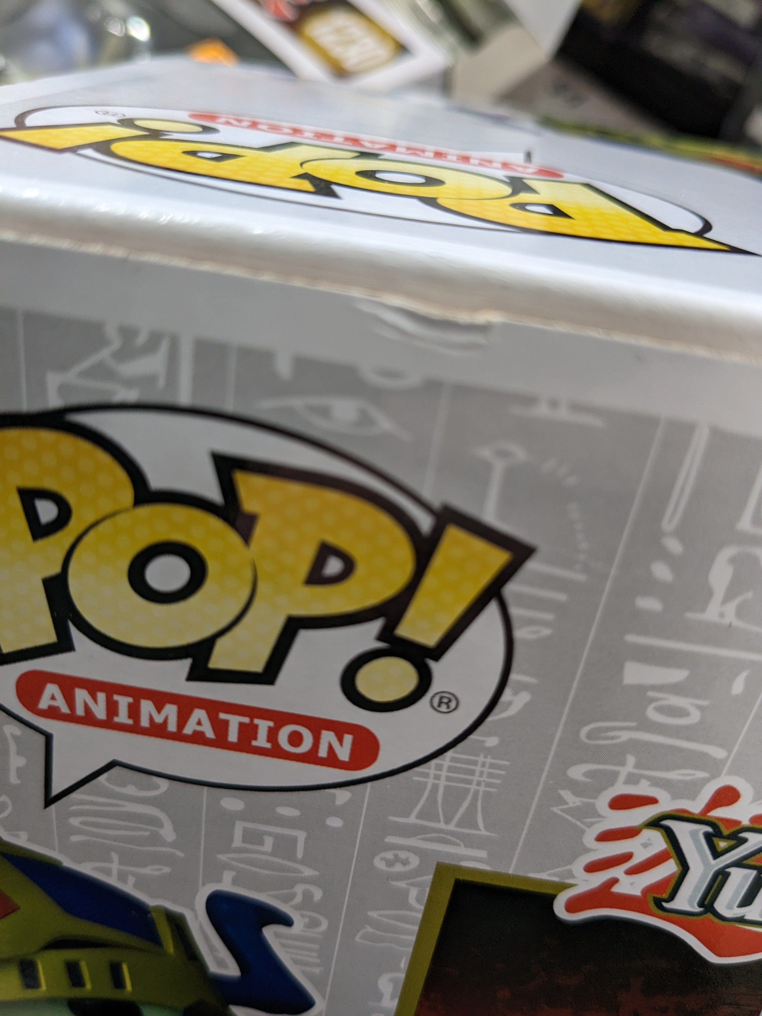 POP Figure Deluxe: Yu-Gi-Oh #1096 - Black Luster Soldier (Funko Target Con) Damaged Box