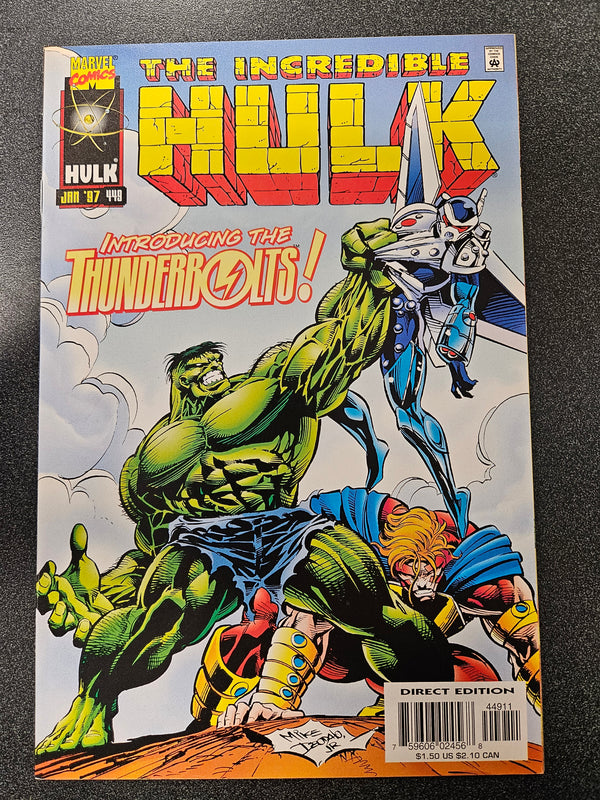 Incredible Hulk (1968 Series) #449 (8.0) 1st Appearance of the Thunderbolts