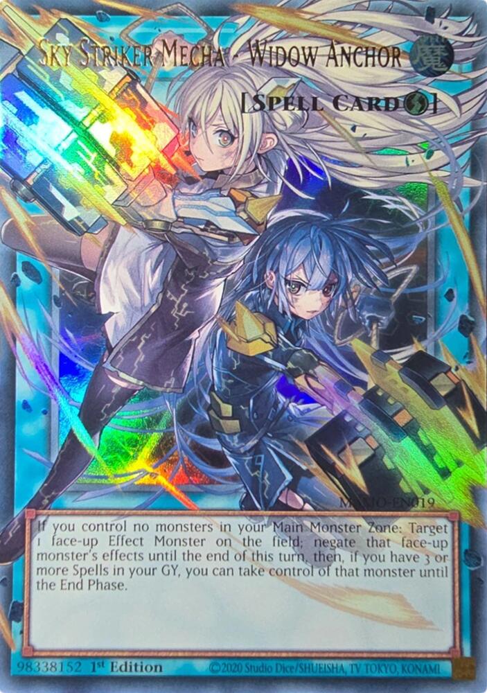 Sky Striker Mecha - Widow Anchor (Extended Art) (MAMO-EN019)