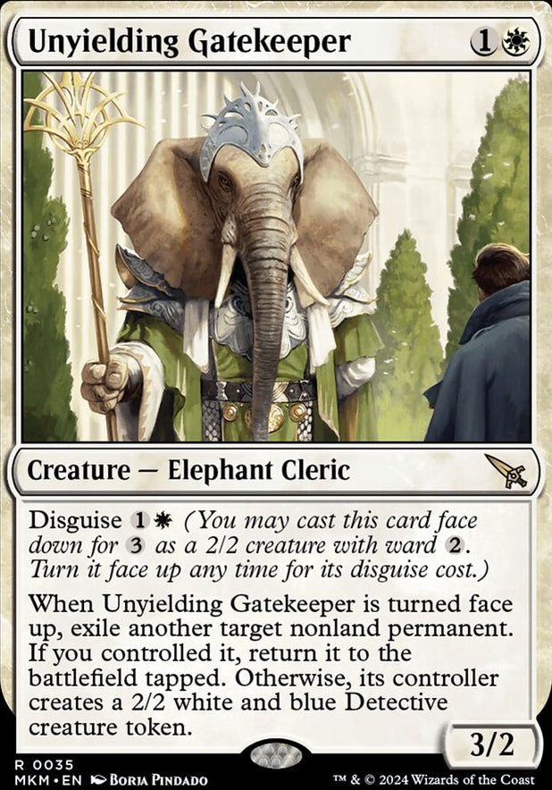Unyielding Gatekeeper [#0035] (MKM-R-FOIL)
