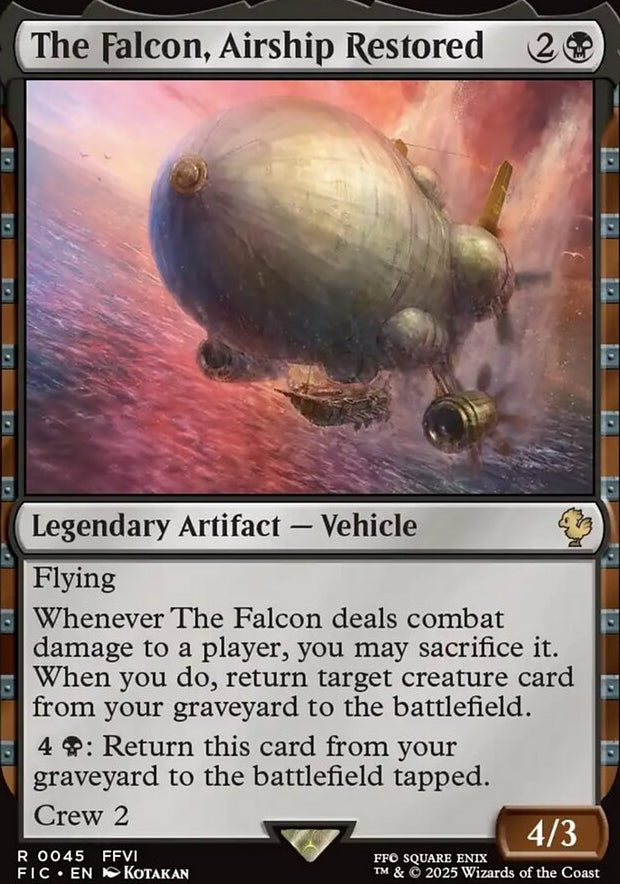 The Falcon, Airship Restored [ #0045 ] (FIC-R)