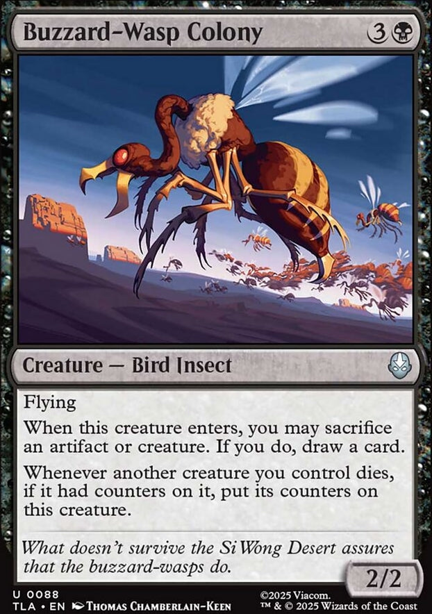 Buzzard-Wasp Colony [ #0088 ] (TLA-U)