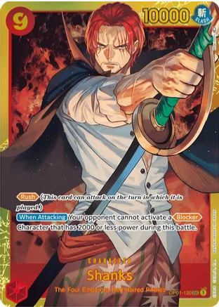 Shanks (OP01-120 SEC)