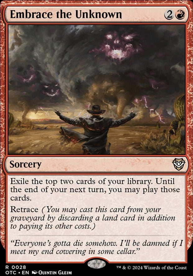 Embrace the Unknown [#0028] (OTC-R)