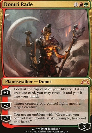 Domri Rade (GTC-M-FOIL) Light Play