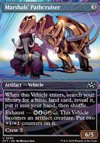 Marshals' Pathcruiser [ #0330 Borderless Revved Up ] (DFT-U)