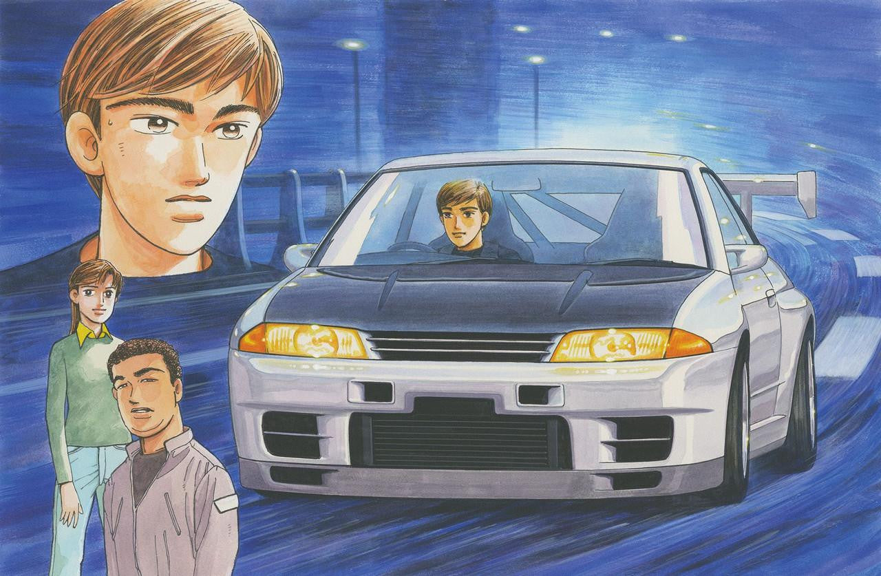 Initial D: Nissan Skyline GT-R (R32) Tomoya Model Kit
