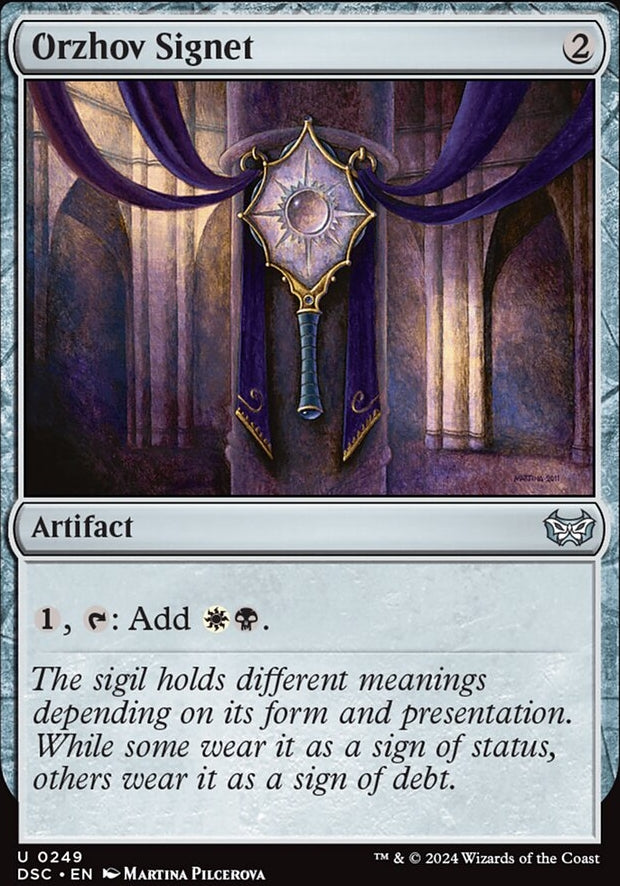 Orzhov Signet [#0249] (DSC-U)