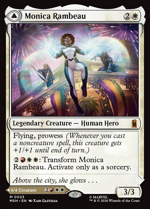 Monica Rambeau // Photon, Living Light [ #0023 ] (MSH-M)