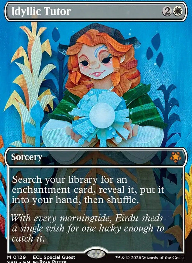 Idyllic Tutor [ #0129 Borderless ] (SPG-M)