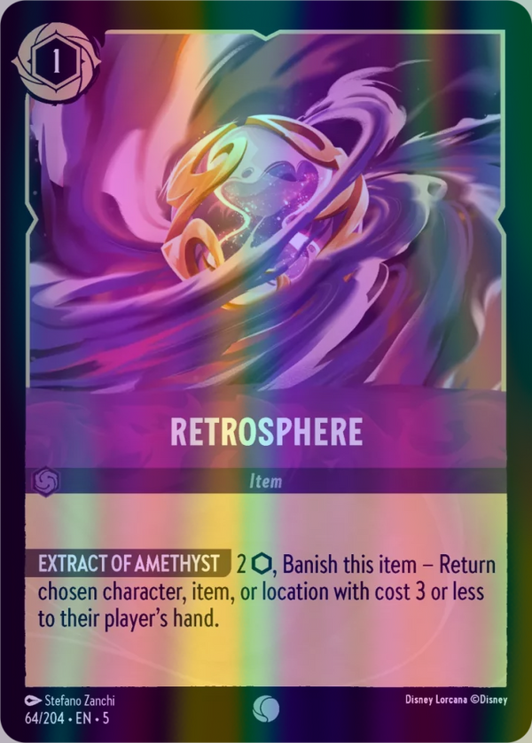 Retrosphere (Shimmering Skies 064/204) Common - Near Mint Cold Foil