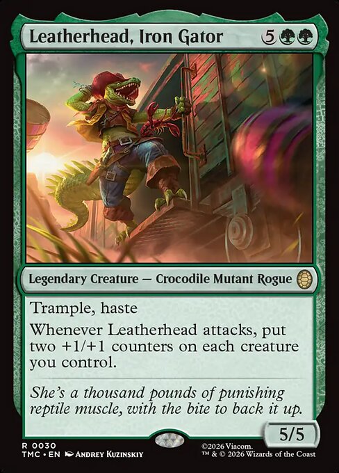 Leatherhead, Iron Gator [ #0030 ] (TMC-R)