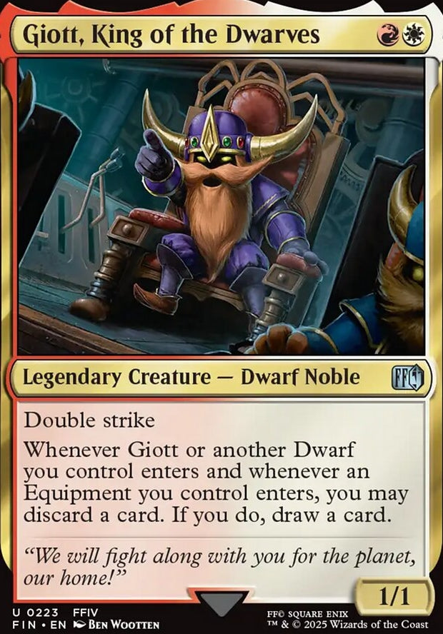 Giott, King of the Dwarves [ #0223 ] (FIN-U)