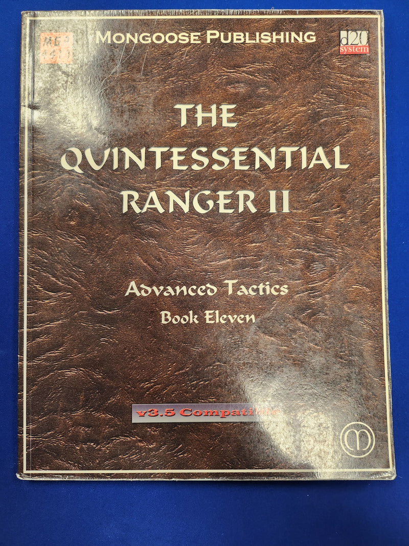 MGP 4411: The Quintessential Ranger II Advanced Tactics (USED)