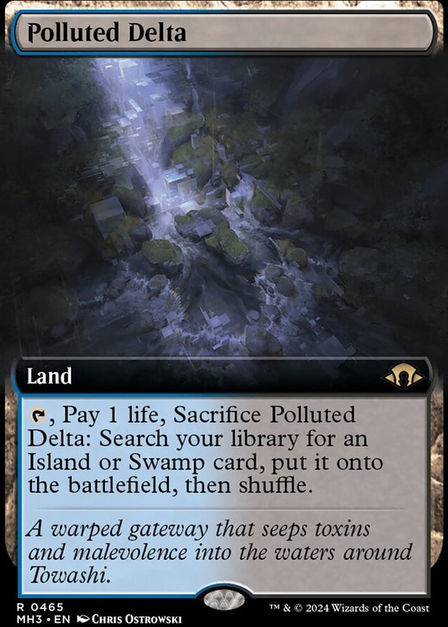 Polluted Delta [#0465 Extended Art] (MH3-R)