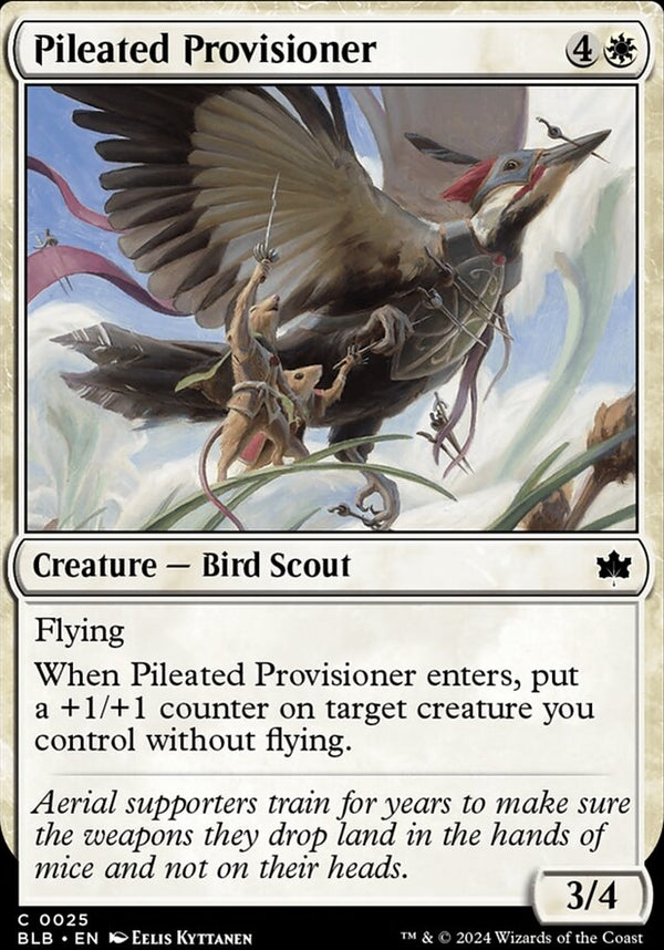 Pileated Provisioner [#0025] (BLB-C-FOIL)