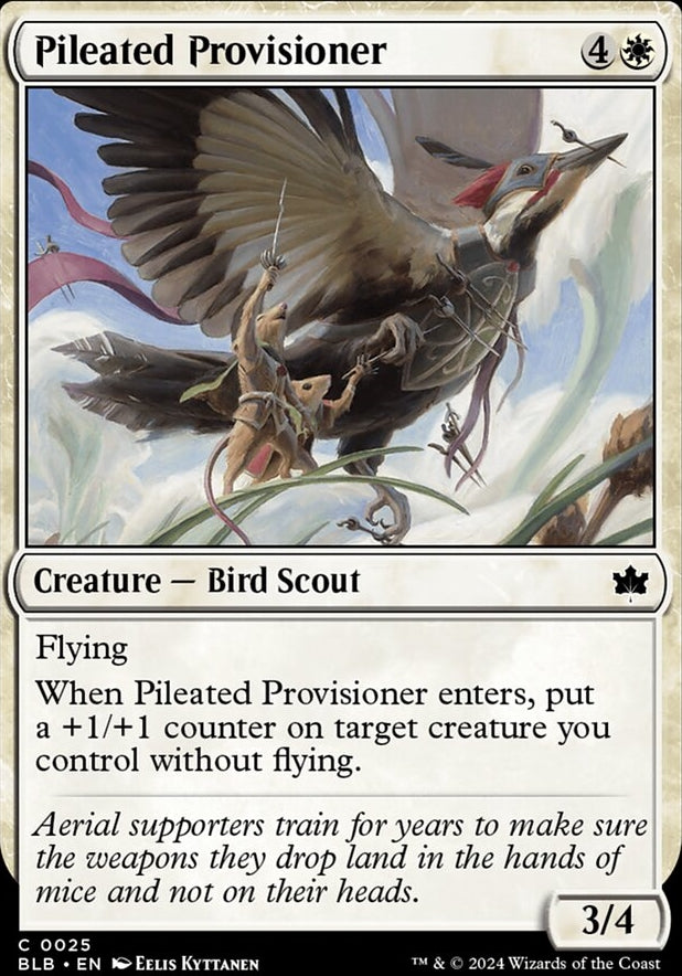 Pileated Provisioner [