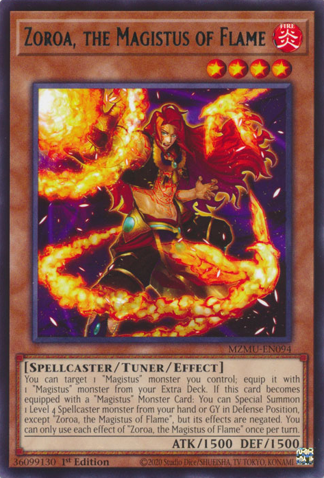 Zoroa, the Magistus of Flame (MZMU-EN094)