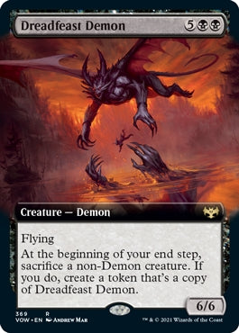 Dreadfeast Demon [#369 Extended Art] (VOW-R)