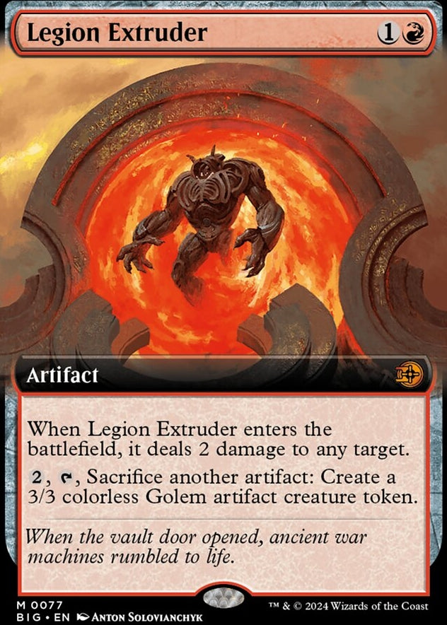 Legion Extruder [#0077 Extended Art] (BIG-M)