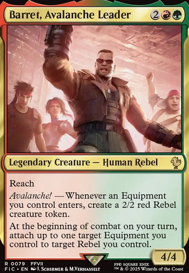 Barret, Avalanche Leader [ #0079 ] (FIC-R)