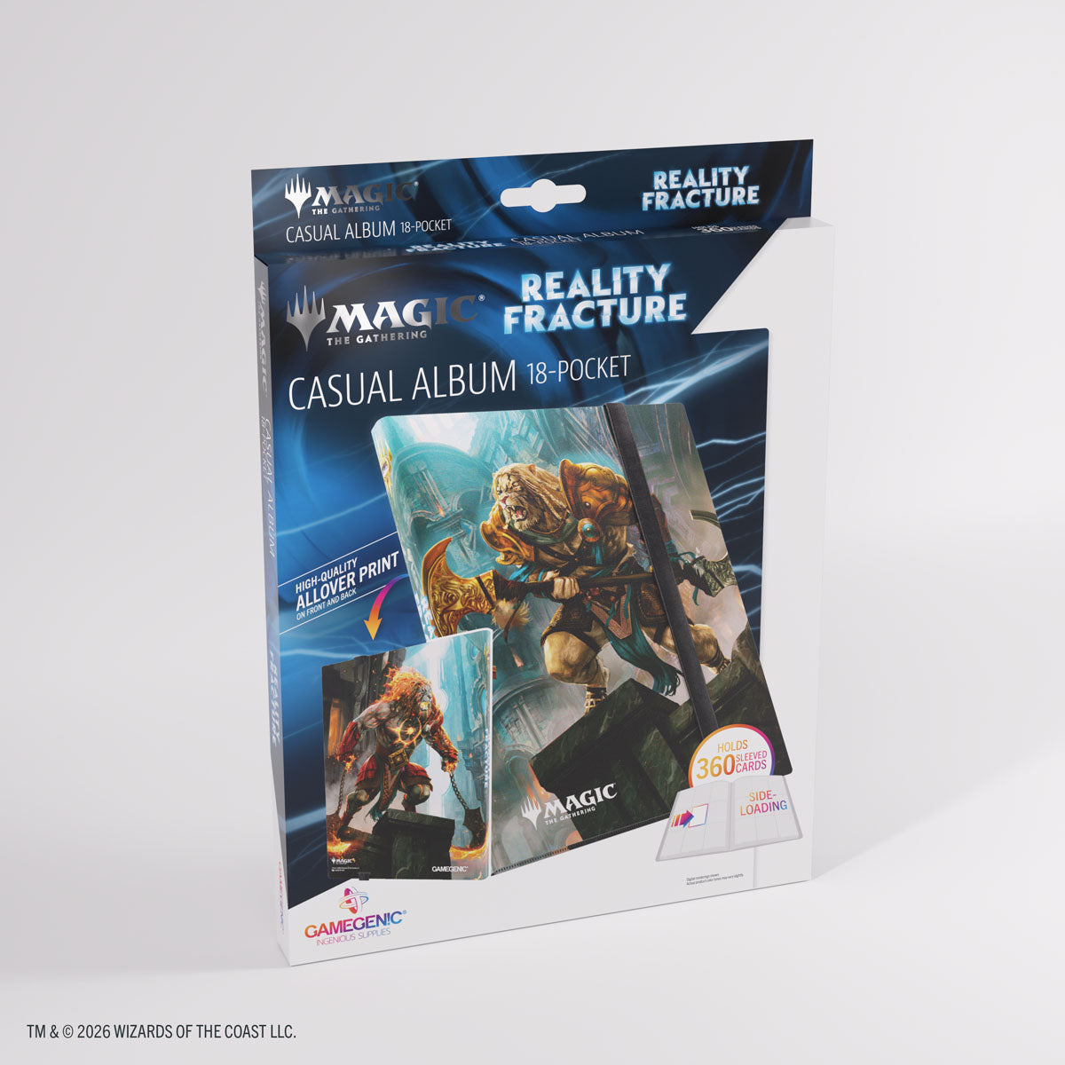 GameGenic: Casual Album 18-Pocket - MTG: Reality Fracture - Ajani, Path of Vengeance/Ajani, Counterattack Leader