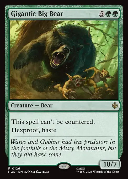 Gigantic Big Bear [ #0126 ] (HOB-R)