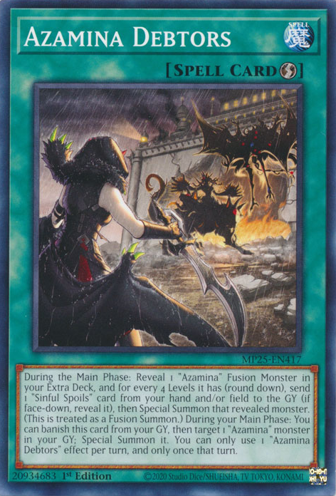 Azamina Debtors (MP25-EN417)