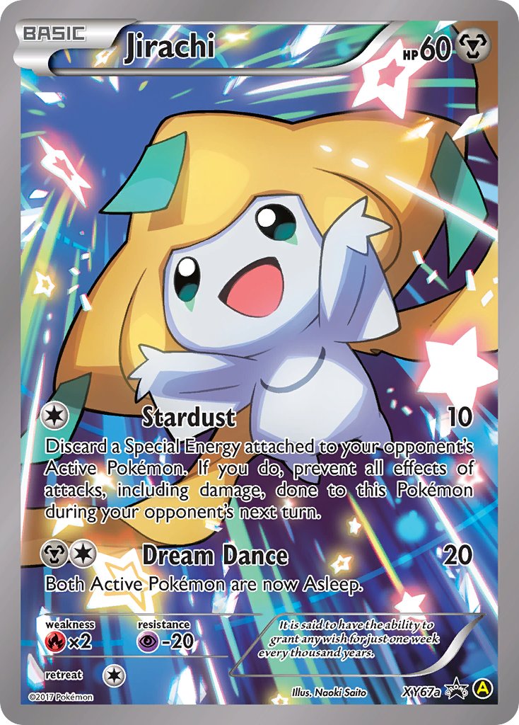 Jirachi - XY67 (XY:PR) Promo - Near Mint Holofoil