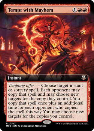 Tempt with Mayhem [#0062 Extended Art] (M3C-R)