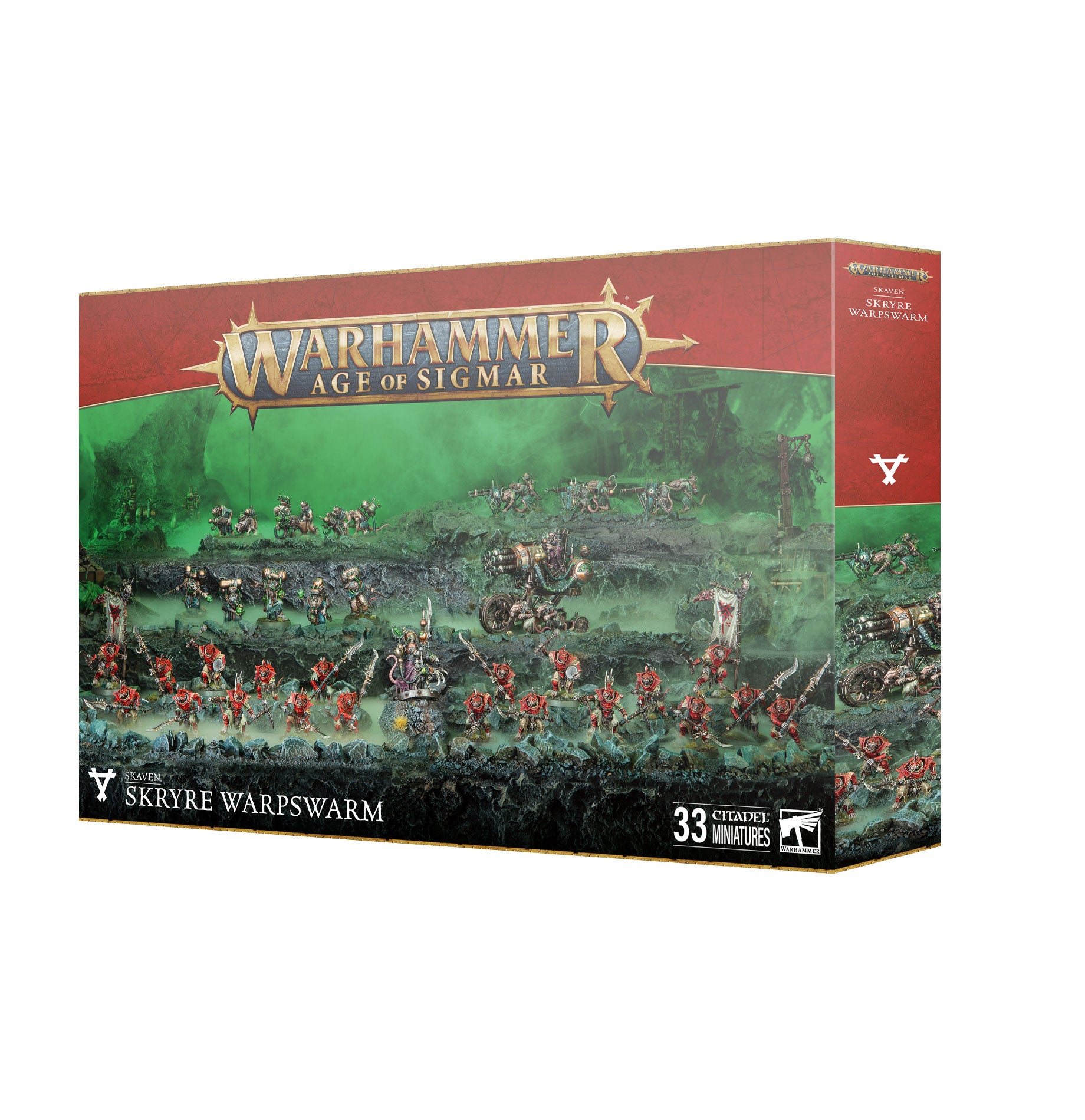 Age of Sigmar: Skaven - 2025 Battleforce: Skryre Warpswarm (Release Date: 11.28.25)