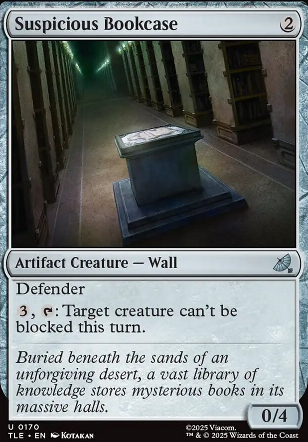 Suspicious Bookcase [ #0170 ] (TLE-U)