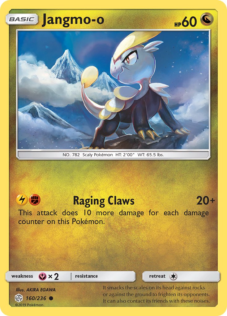 Jangmo-o - 160/236 (CEC) Common - Near Mint