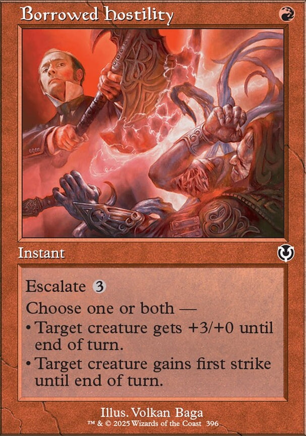 Borrowed Hostility [ #0396 Retro Frame ] (INR-C)